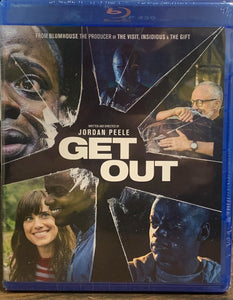 Get Out (Blu-ray, 2017) NEW SEALED Horror Thriller Jordan Peele Daniel Kaluuya