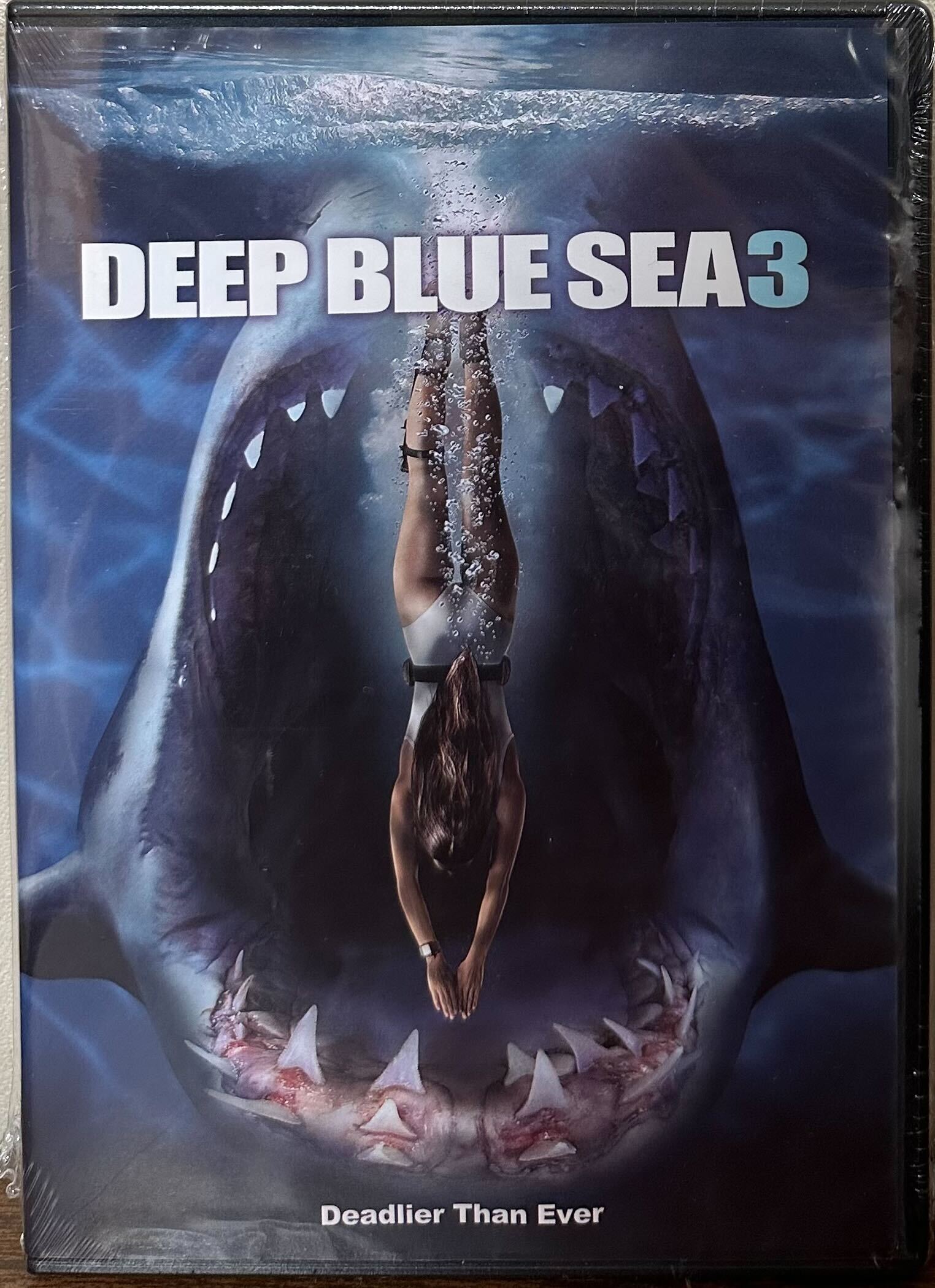 Deep Blue Sea 3 (DVD, 2020) NEW SEALED Horror
