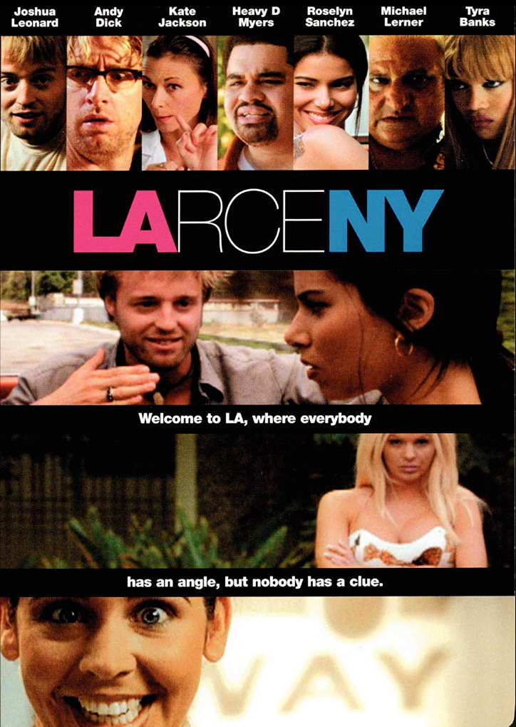 Larceny DVD (TORN PAPER)