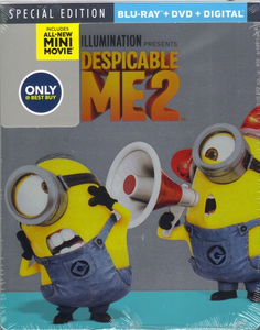 Despicable Me 2 (Special Edition) Blu-ray + DVD + Digital Steelbook (DENTED - MINOR)