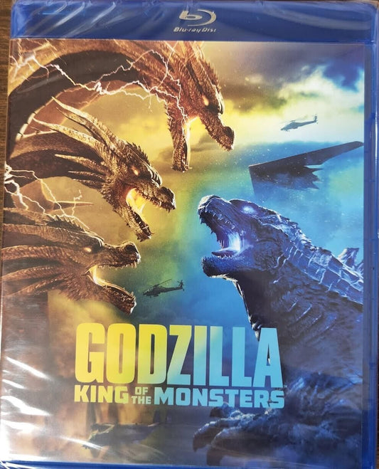 Godzilla: King of the Monsters (Blu-ray, 2019) NEW SEALED Sci-Fi Action Kaiju