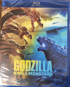 Godzilla: King of the Monsters (Blu-ray, 2019) NEW SEALED Sci-Fi Action Kaiju