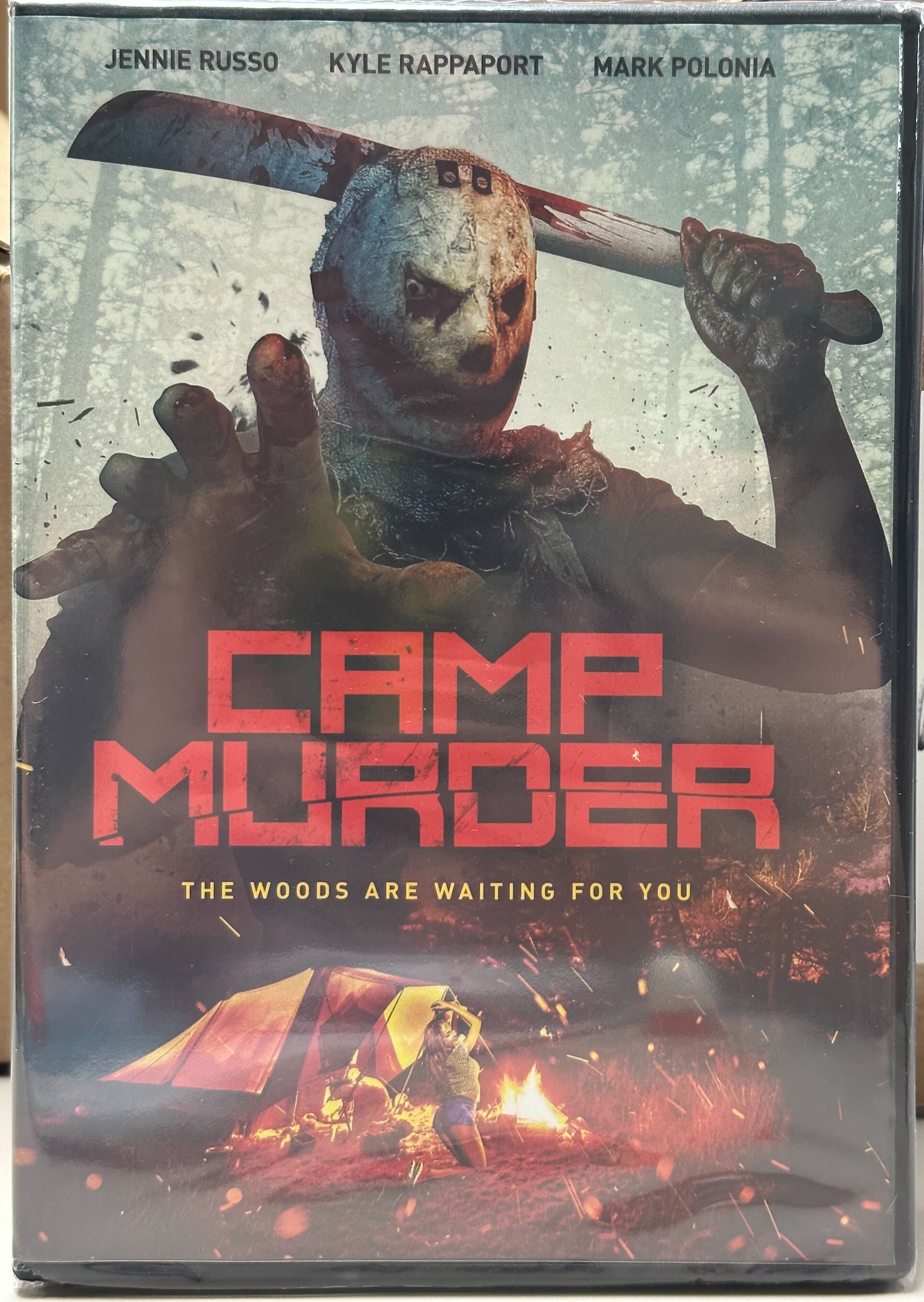 Camp Murder (DVD, 2021) NEW SEALED Horror Slasher