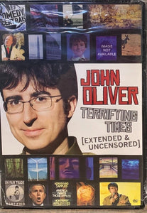 John Oliver Terrifying Times NEW SEALED (DVD, 2008) Comedy Central Uncensored