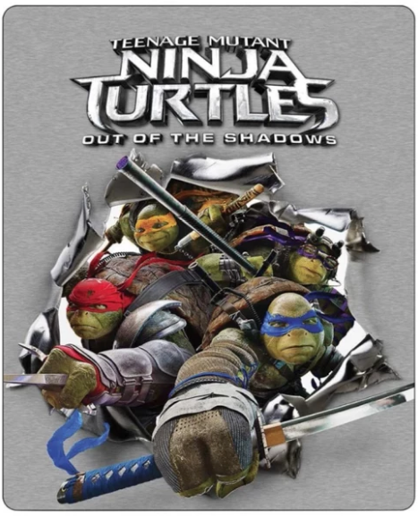 Teenage Mutant Ninja Turtles: Out of the Shadows Blu-ray + DVD + Digital HD Steelbook (DENTED-MINOR)