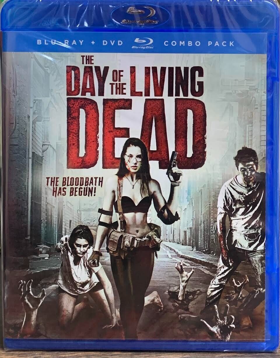 The Day Of The Living Dead (Blu-ray + DVD, 2021) NEW SEALED Zombie Horror