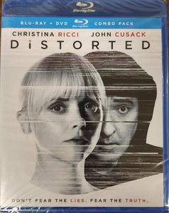 Distorted (Blu-ray, 2018) NEW SEALED Horror Thriller John Cusack Christina Ricci