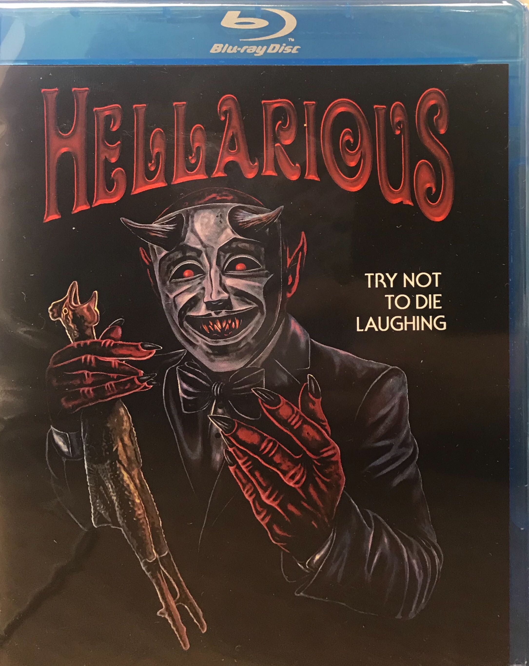 Hellarious Blu-ray Retail Cover (Not Limited Edition)