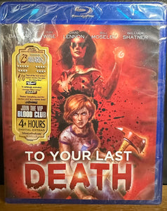 To Your Last Death (Blu-ray, 2019) NEW SEALED Horror Animated