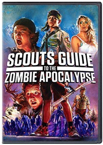 Scouts Guide to the Zombie Apocalypse DVD (TORN PAPER)
