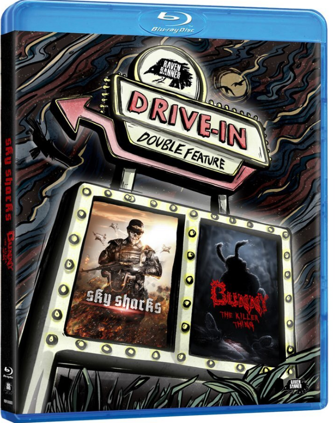Drive-In Double Feature: Sky Sharks / Bunny: The Killer Thing (Raven Banner) Blu-ray