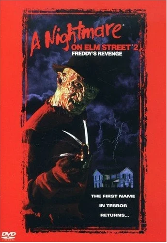 A Nightmare on Elm Street 2: Freddy's Revenge DVD (TORN PAPER / CUT UPC)