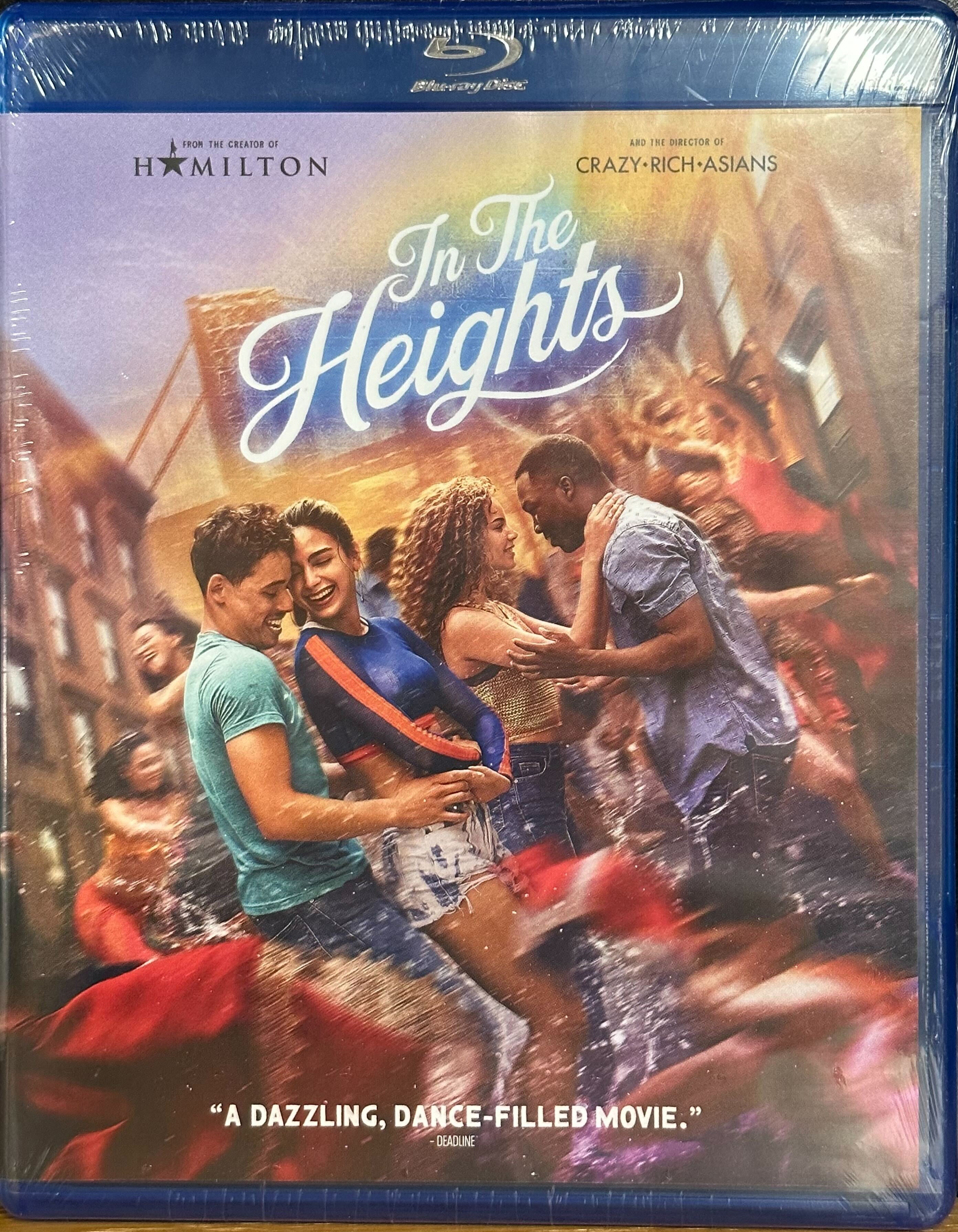 In the Heights (Blu-ray, 2021) NEW SEALED Musical Drama