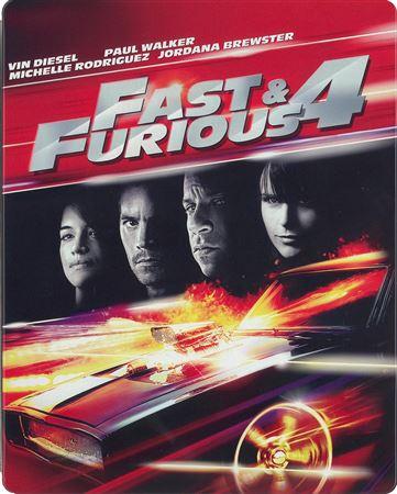 Fast & Furious 4 Blu-ray + DVD + Digital HD Steelbook (MAJOR CASE DAMAGE)