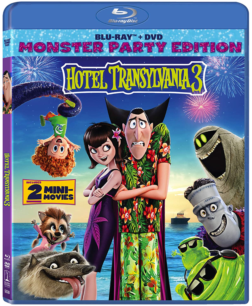 Hotel Transylvania 3: Summer Vacation Blu-ray + DVD (Monster Party Edition) Combo Pack