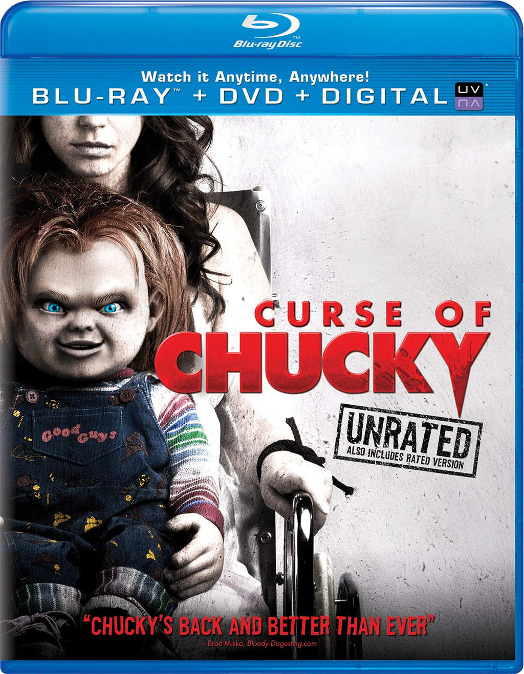 Curse of Chucky (Unrated) Blu-ray + DVD + Digital