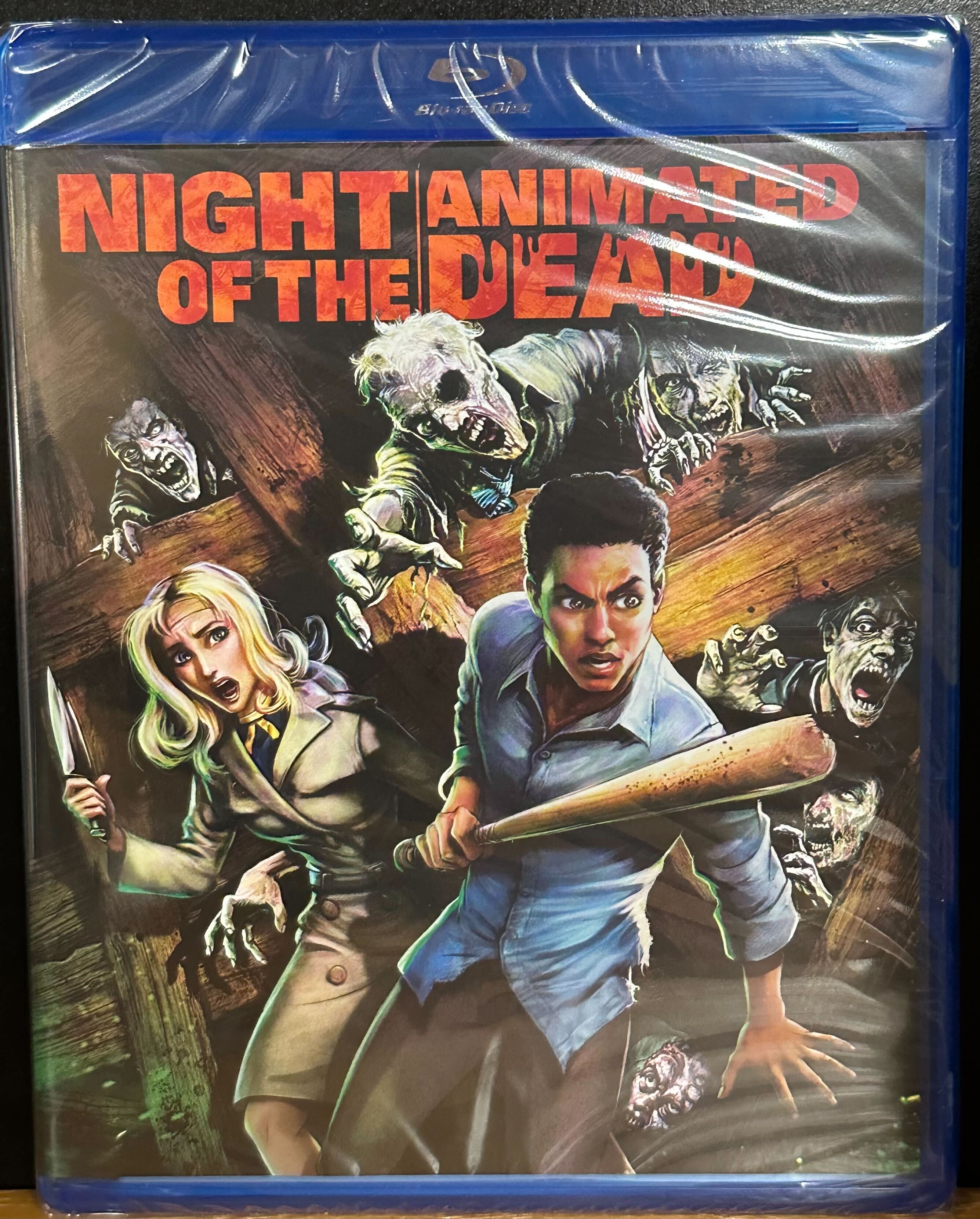 Night of the Animated Dead (Blu-ray, 2021) NEW SEALED Horror