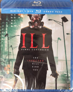 ILL: Final Contagium (Blu-ray + DVD Combo, 2019) NEW SEALED Horror