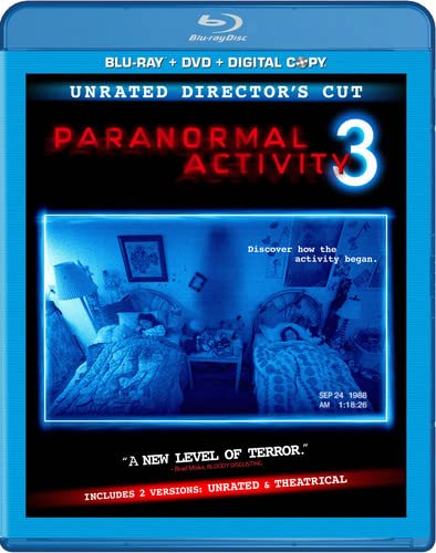 Paranormal Activity 3 (Unrated Director's Cut) Blu-ray