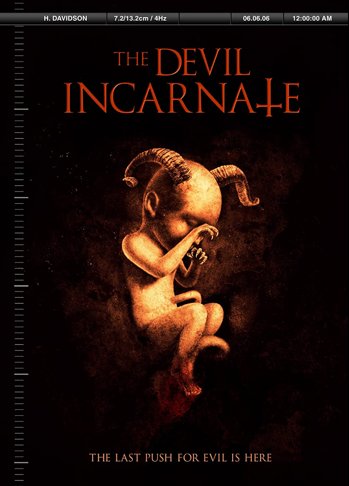 The Devil Incarnate DVD (TORN PAPER)