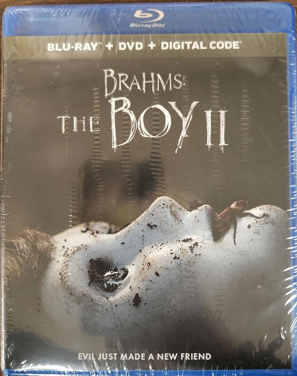 Brahms: The Boy II (Blu-ray + DVD, 2020) NEW SEALED Horror Thriller