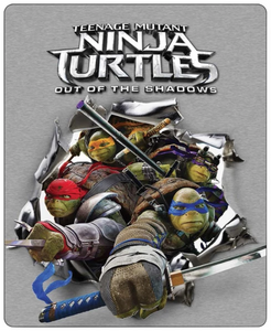 Teenage Mutant Ninja Turtles: Out of the Shadows Blu-ray + DVD + Digital HD Steelbook (DENTED - MAJOR CASE DAMAGE)